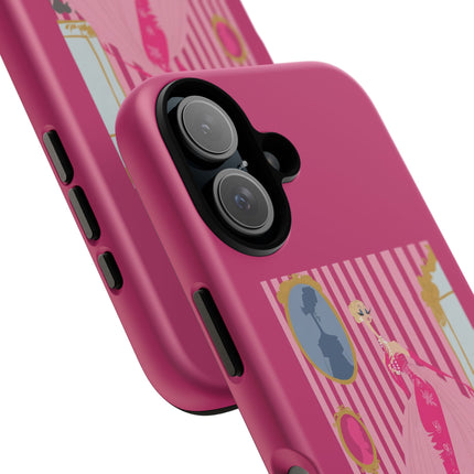 Lady in Pink Phone Case – Graceful Sophistication