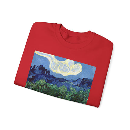 Olive Trees by Vincent Van Gogh Unisex Heavy Blend™ Crewneck Sweatshirt