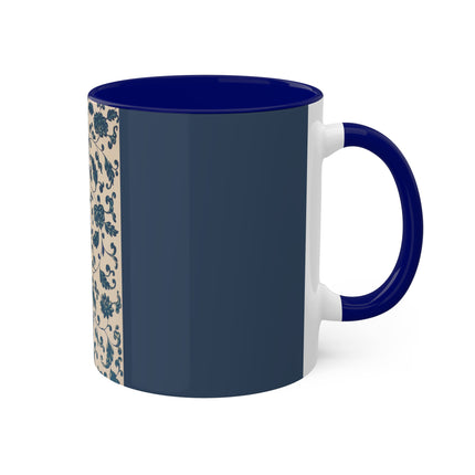 Examples of Chinese Ornament, Pl.18 by Owen Jones Colorful Mugs, 11oz