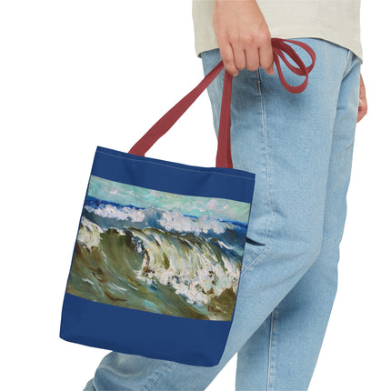 The Wave by Karl Hagemeister Tote Bag (AOP)