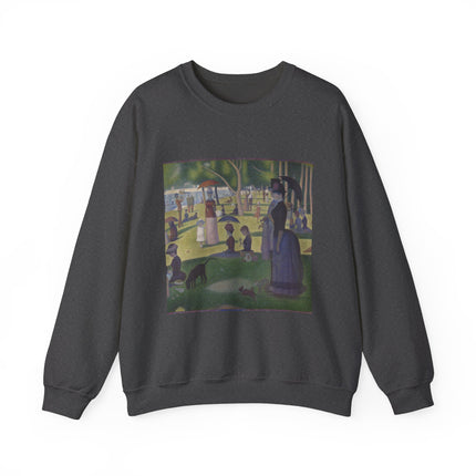 A Sunday on La Grande Jatte by Georges Seurat Heavy Blend™ Crewneck Sweatshirt