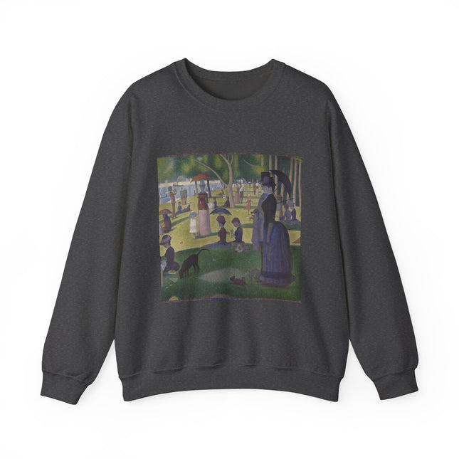 A Sunday on La Grande Jatte by Georges Seurat Heavy Blend™ Crewneck Sweatshirt