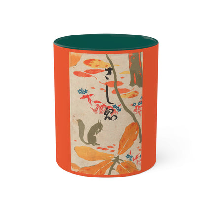 Book Illustration by Hashiguchi Goyō Colorful Mugs, 11oz
