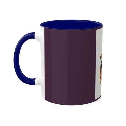 Treecreeper by Paul Gervais Colorful Mugs, 11oz