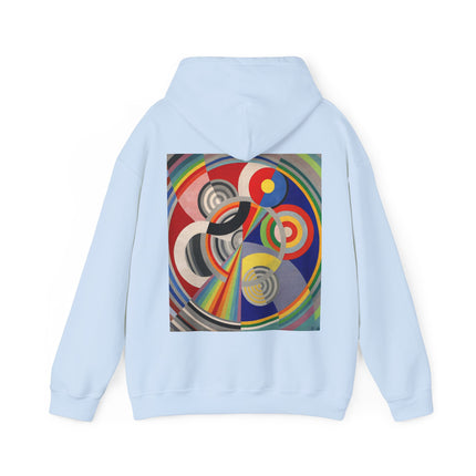 Rythme No. 1 by Robert Delaunay Heavy Blend™ Hooded Sweatshirt