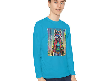 Cyber Hyena Youth Long Sleeve Competitor Tee
