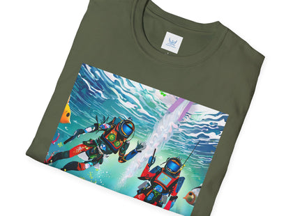 FBI Robot Dive Team Softstyle T-Shirt