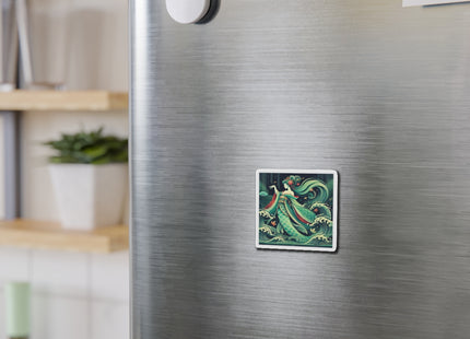 Mermaid Queen Rising from the Deep Die-Cut Magnets (5 Sizes)