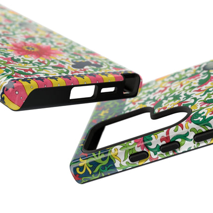 Colorful Floral Pattern by Owen Jones Phone Cases