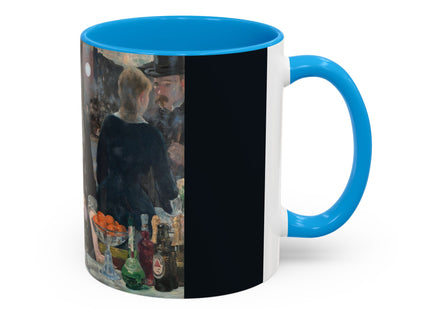 A Bar at the Folies-Bergère by Edouard Manet Colorful Mugs (11oz, 15oz)