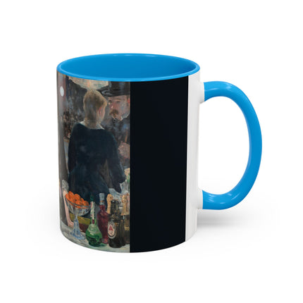 A Bar at the Folies-Bergère by Edouard Manet Colorful Mugs (11oz, 15oz)