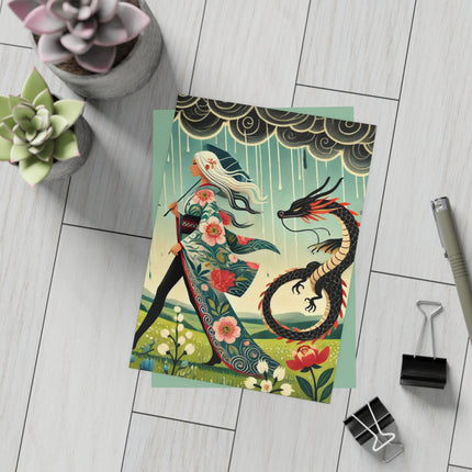 The Dragon Fairy’s Stride Postcard Bundles (envelopes included) - Bundles of 10, 30, 50 Pieces