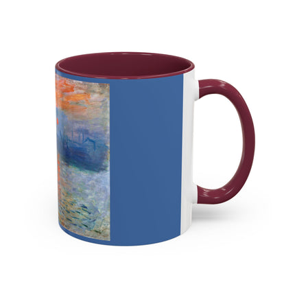 Sunrise by Claude Monet Colorful Mugs (11oz, 15oz)