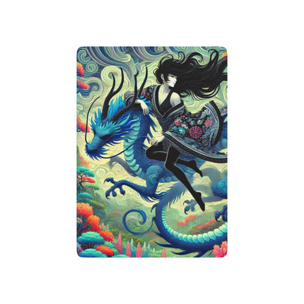 Mystic Guardian of the Sky Playing Cards