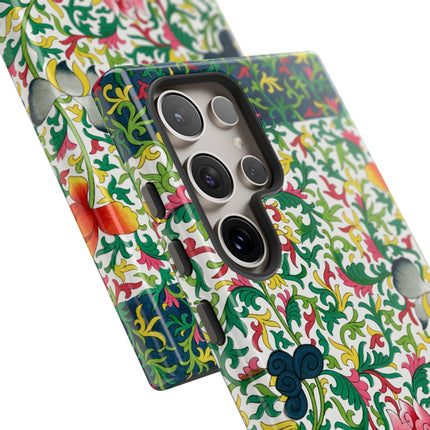 Colorful Floral Pattern by Owen Jones Phone Cases
