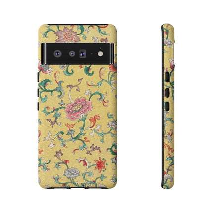 Flower Illustration by Owen Jones Phone Cases