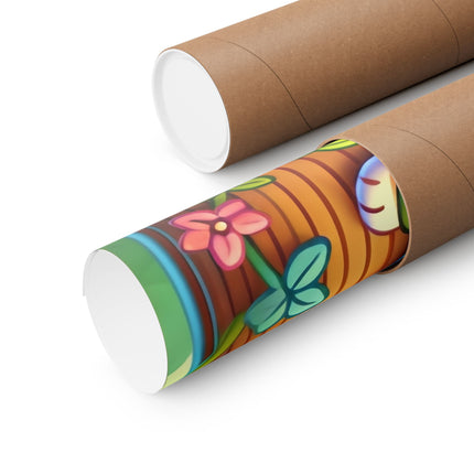 🐅🌿 Stealthy Stripes Matte Vertical Poster – Jungle Adventure & Fearless Spirit
