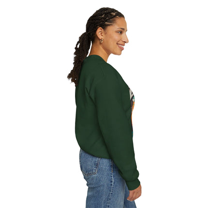 Night of the Trick-or-Treating Owlets Unisex Heavy Blend™ Crewneck Sweatshirt