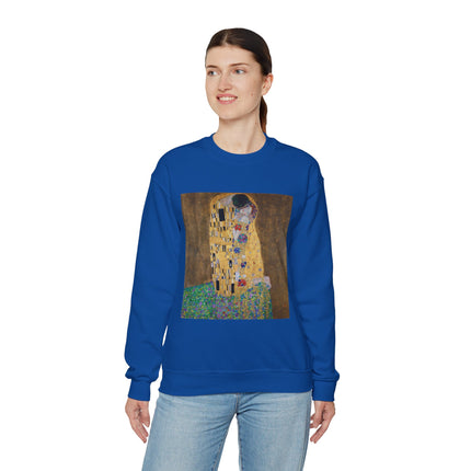 The Kiss by Gustav Klimt Heavy Blend™ Crewneck Sweatshirt