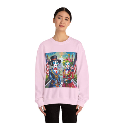 Cyber Punk Warrior Robots Unisex Heavy Blend™ Crewneck Sweatshirt