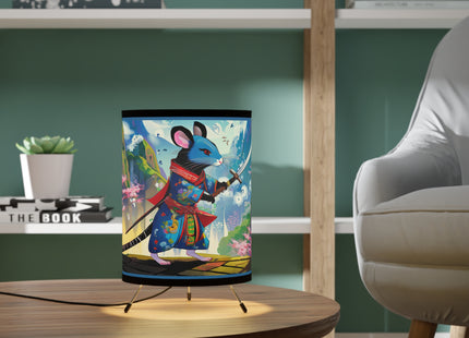 Cyber Samurai Rat Tripod Lamp