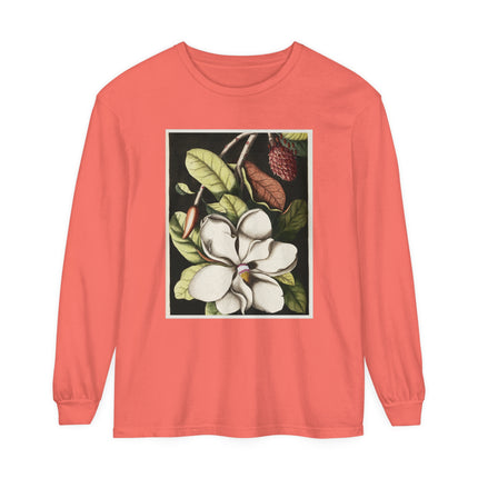 Natural History Plate 61 by Mark Catesby Garment-dyed Long Sleeve T-Shirt