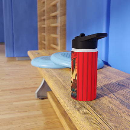 The Cunning Scavenger Stainless Steel Water Bottle, Standard Lid