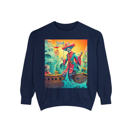 Skeleton Crew of the Misty Seas Unisex Garment-Dyed Sweatshirt