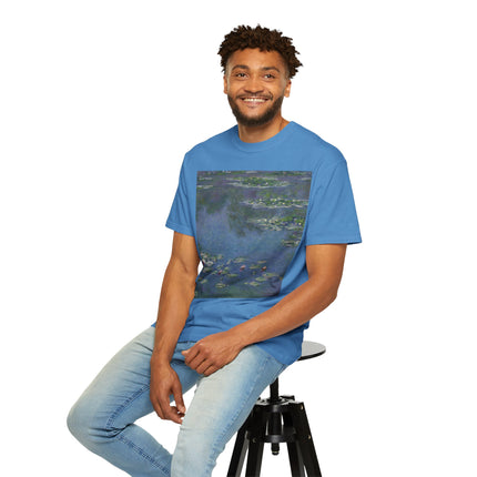 Water Lilies by Claude Monet Unisex Garment-Dyed T-shirt