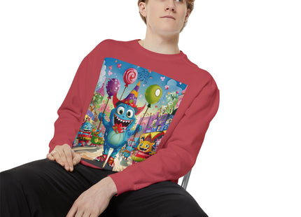 Monster Parade Madness Unisex Garment-Dyed Sweatshirt