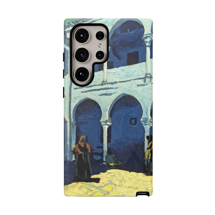 Courtyard of Moroccan Riad by George Gaudion Phone Cases