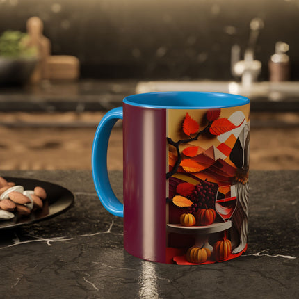 Shih Tzu at an Autumn Colorful Mugs (11oz, 15oz)