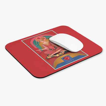 July & Ruby (from the Gem Series) by Sofia Chiostri Mouse Pad, Rectangle