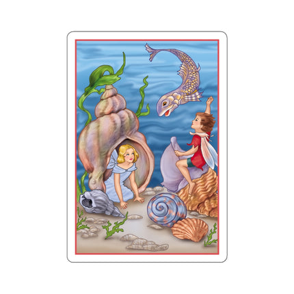 Fairy Whispers of the Sea Kiss-Cut Stickers (4 Sizes)