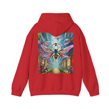 Neon Swarm – Heavy Blend™ Hooded Sweatshirt