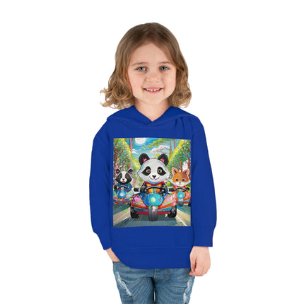 Bumper Car Bonanza Toddler Pullover Fleece Hoodie