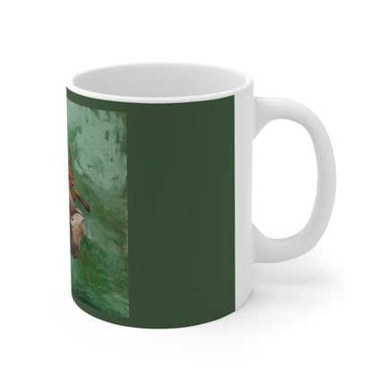 Crab on its Back by Vincent Van Gogh Ceramic Mug 11oz