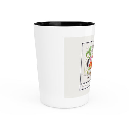 Natural History Ensemble, No. 7 by Anselmus Boëtius de Boodt Ceramic Shot Glass
