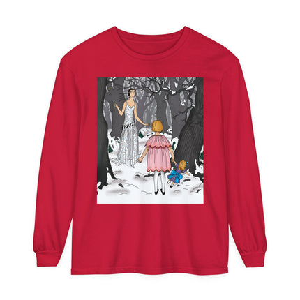 Fairy Tale Elegance Unisex Garment-dyed Long Sleeve T-Shirt