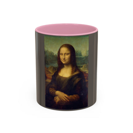 Mona Lisa by Leonardo da Vinci Colorful Mugs (11oz, 15oz)