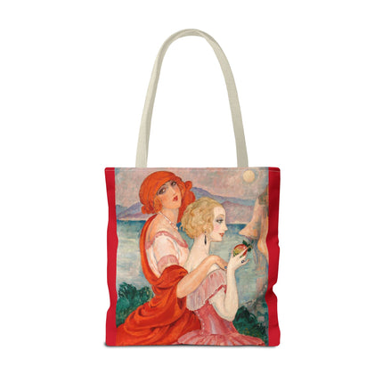 Sur la Route d'Anacapri by Gerda Wegener Tote Bag (AOP)
