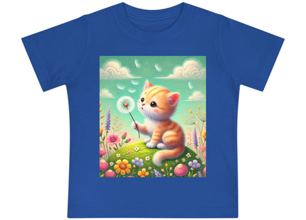 Kitten’s Whispers of Spring Baby Short Sleeve T-Shirt