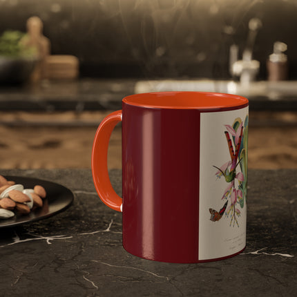 Hummingbird by Paul Gervais Colorful Mugs, 11oz