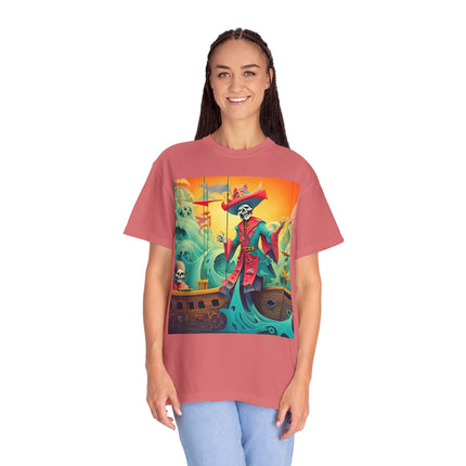 Skeleton Crew of the Misty Seas Unisex Garment-Dyed T-shirt