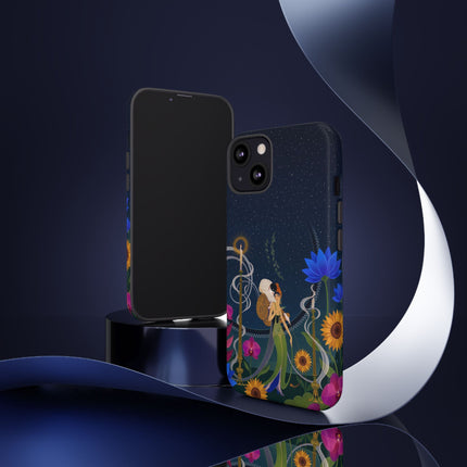 🌙🕯️ The Lady Of The Midnight Garden Phone Case – Art Deco Nocturne