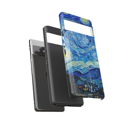 The Starry Night by Vincent Van Gogh Phone Cases