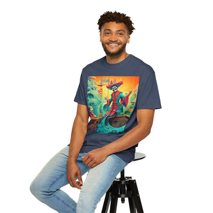 Skeleton Crew of the Misty Seas Unisex Garment-Dyed T-shirt
