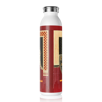 La décoration moderne dans le textile Pl. 3 by Gaston Charlet Slim Water Bottle