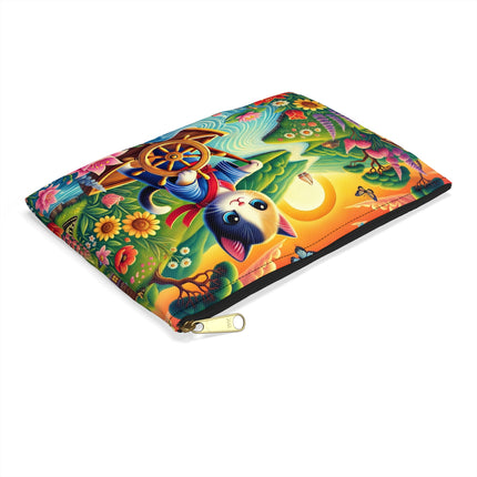 Sailor Kitten’s River Adventure Accessory Pouch – Brave Voyage & River Wonder