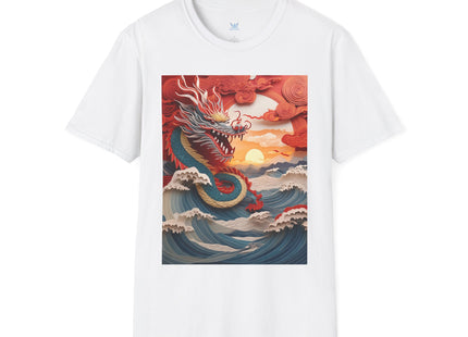 Stormbound Dragon Garment-Dyed T-shirt Softstyle T-Shirt
